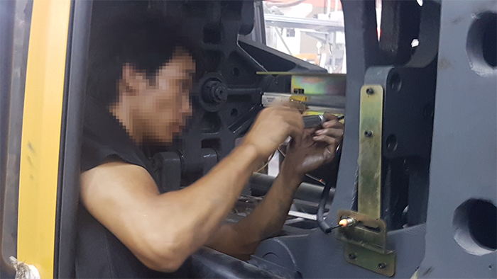 現(xiàn)場裝配位移傳感器