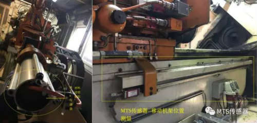 磁致伸縮位移傳感器在旋鍛機(jī)的安裝