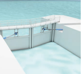 位移傳感器在鎖啟閉應(yīng)用