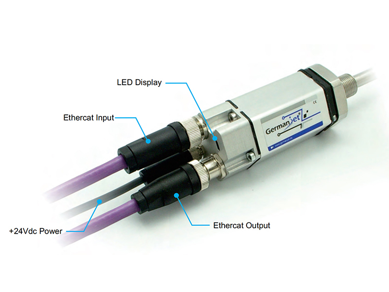 Ethercat 信號(hào)輸出直線(xiàn)位移傳感器Germanjet德敏哲